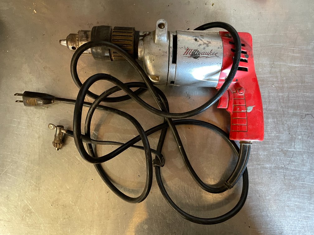 (3) Corded Drills