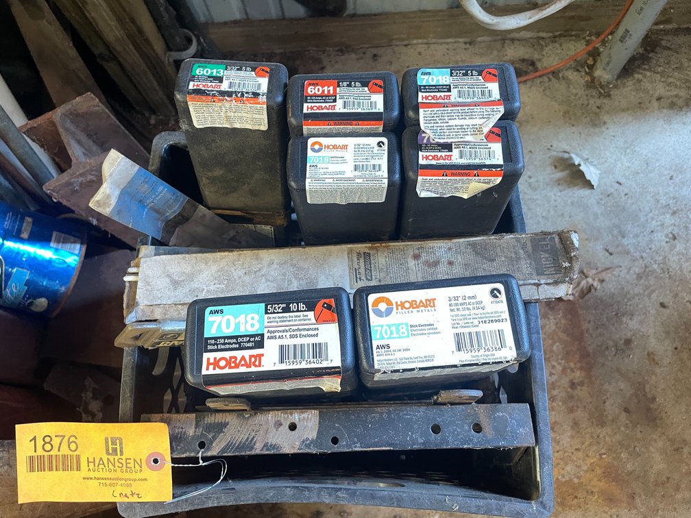 Assorted Hobart Welding Electrodes
