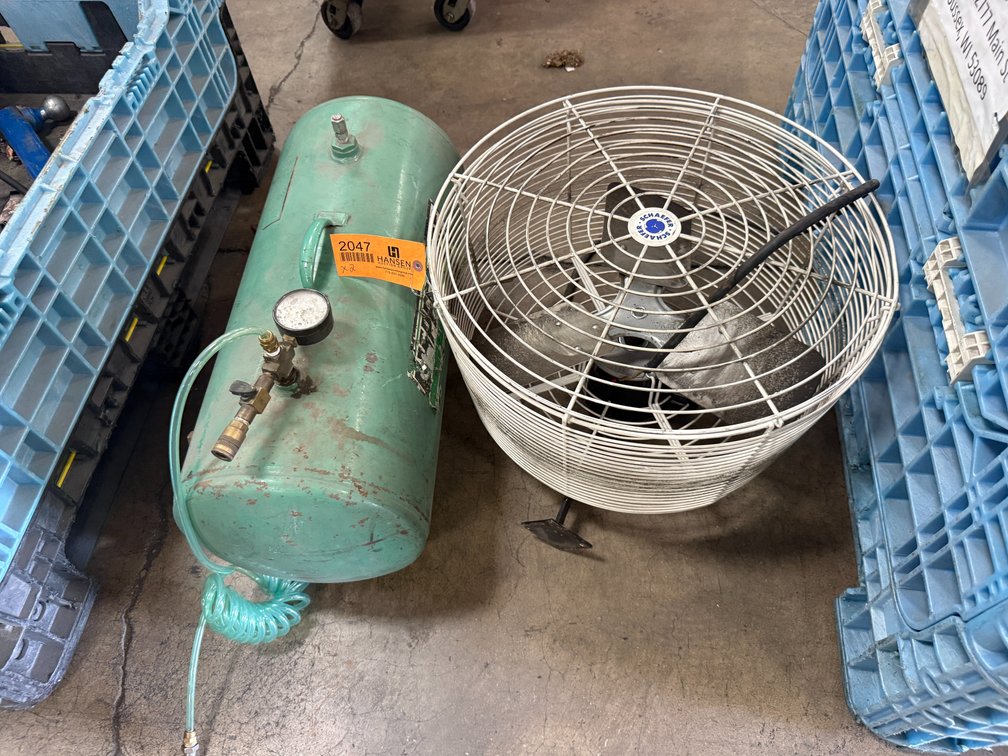 Schaefer Fan and Air Tank (Located in Sussex)