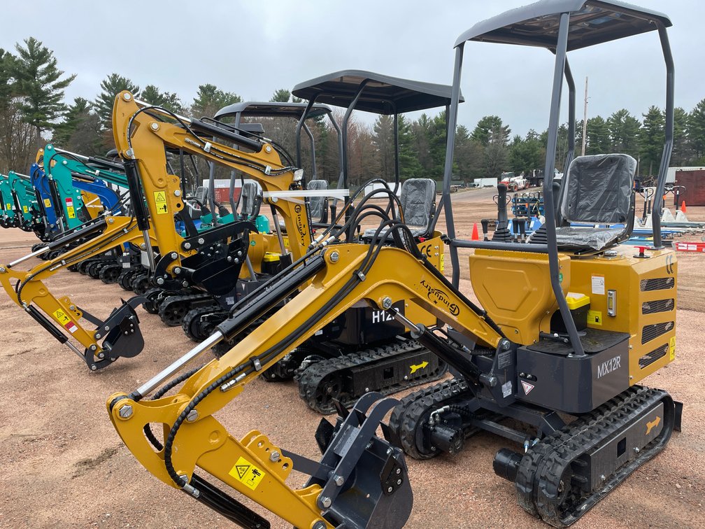 2026 CFG MX12R Mini Excavator