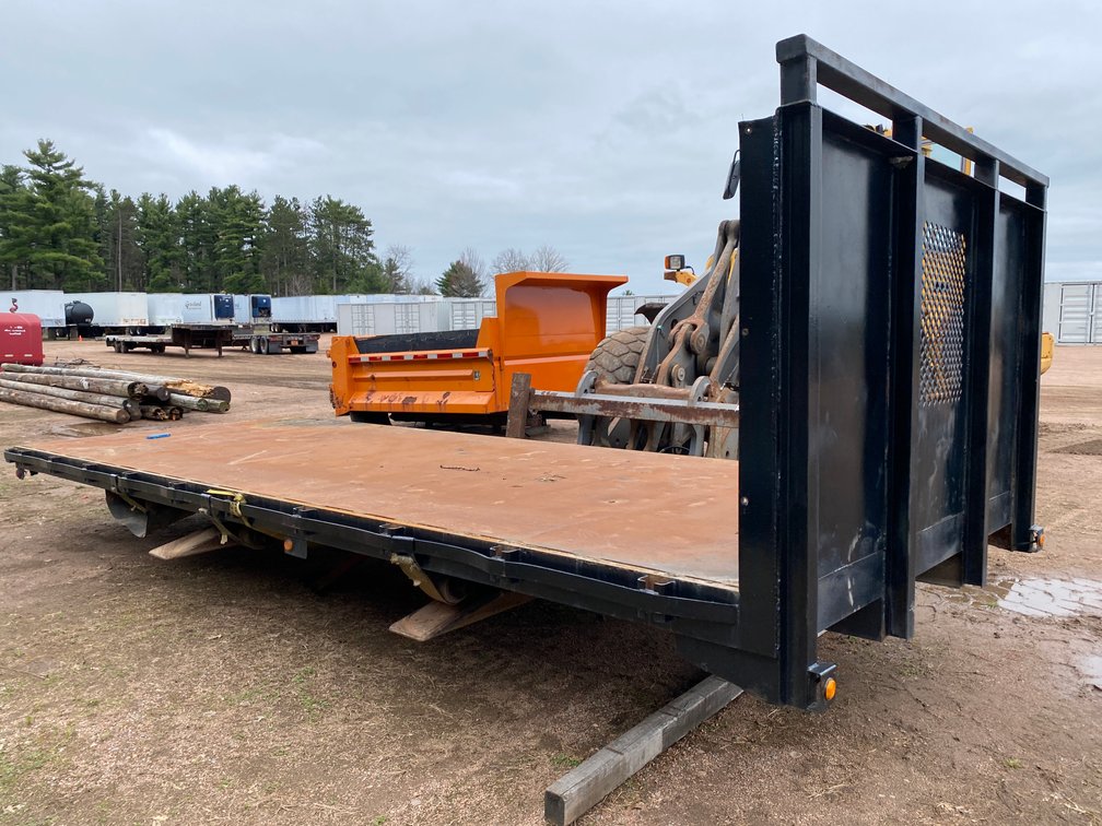 20' Steel Truck Bed with Hydraulic Hoist