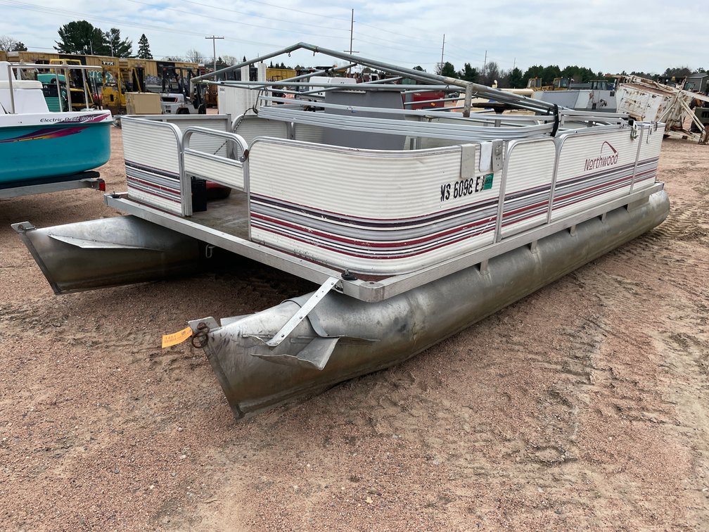 1997 Northwood 18' Pontoon (Has WI Title)