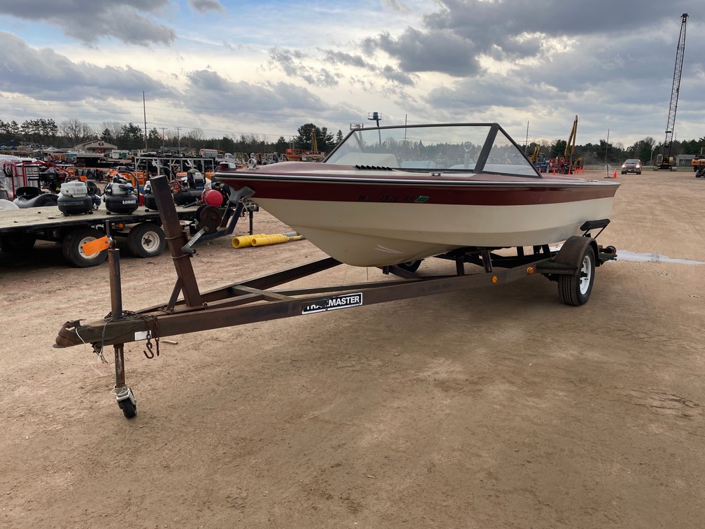 1987 Sylvan 19' Boat with Trailer (No Title/Reg. Card)