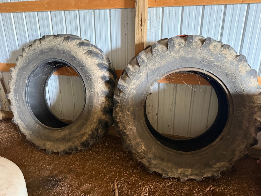 Set of (2) Goodyear Tractor Tires