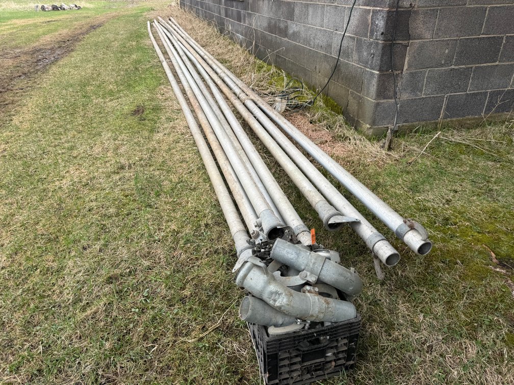 Aluminum Irrigation Pipe and Sprinklers