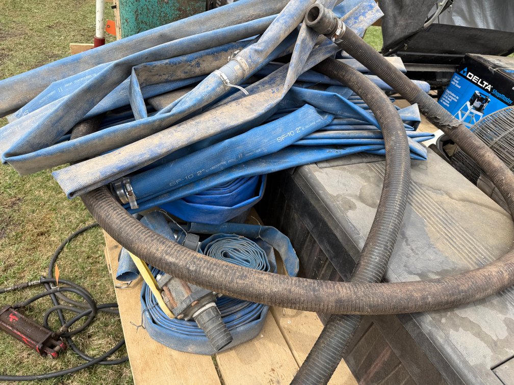 Assortment of 2" Water Hose