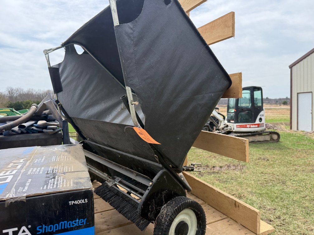 Pull Behind Lawn Sweeper