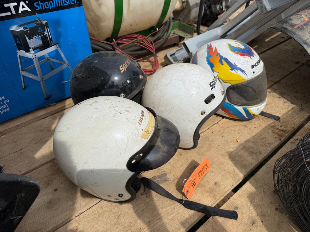 (4) Helmets