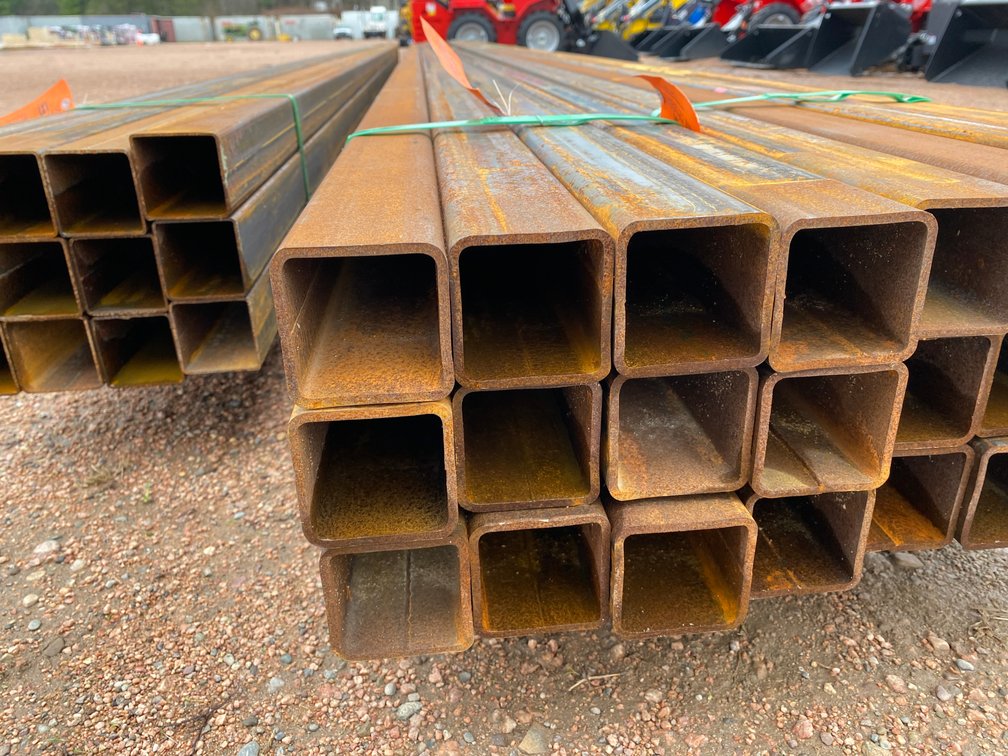 (12) 2-1/2" x 2-1/2" Steel Tubes