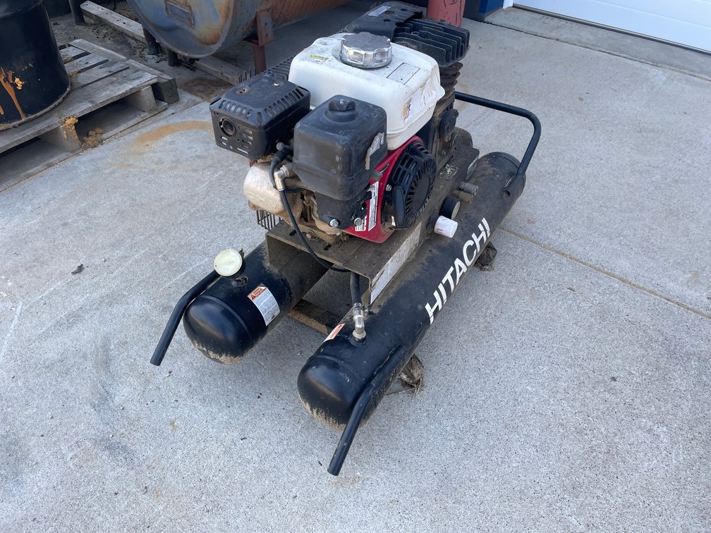 Hitachi Gas Powered Air Compressor