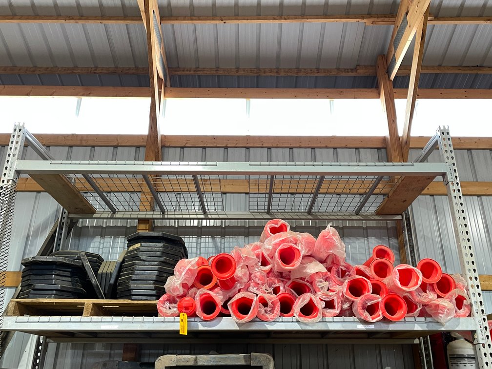 Approx. (50) Safety Traffic Cones with Bases