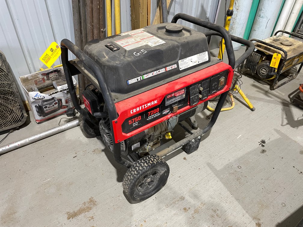 Craftsman 5750 Watt Gas Powered Generator