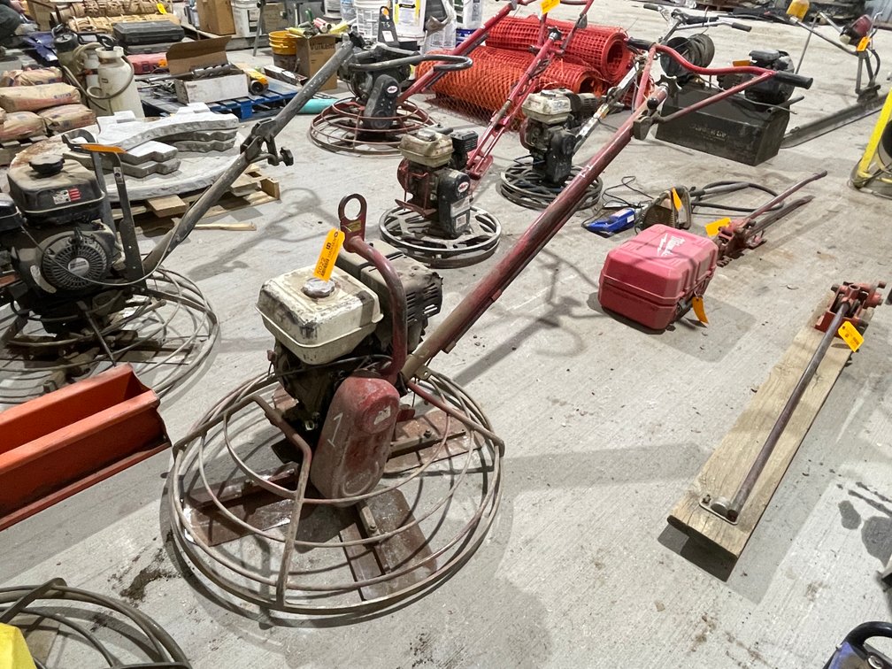 Allen Walker Razorback Power Trowel