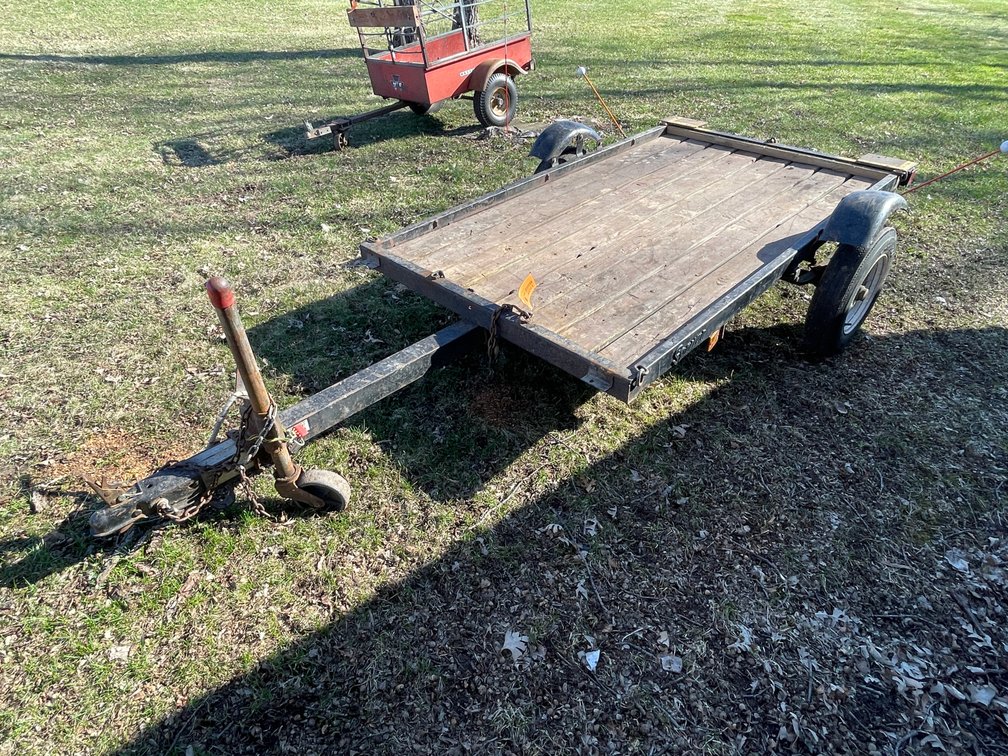 Spartan Metal Framed Utility Trailer (No Title)