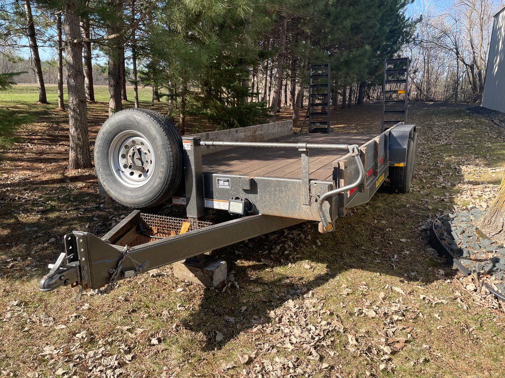 2014 Road Warrior Tandem Axle Equipment Trailer (Has WI Title)