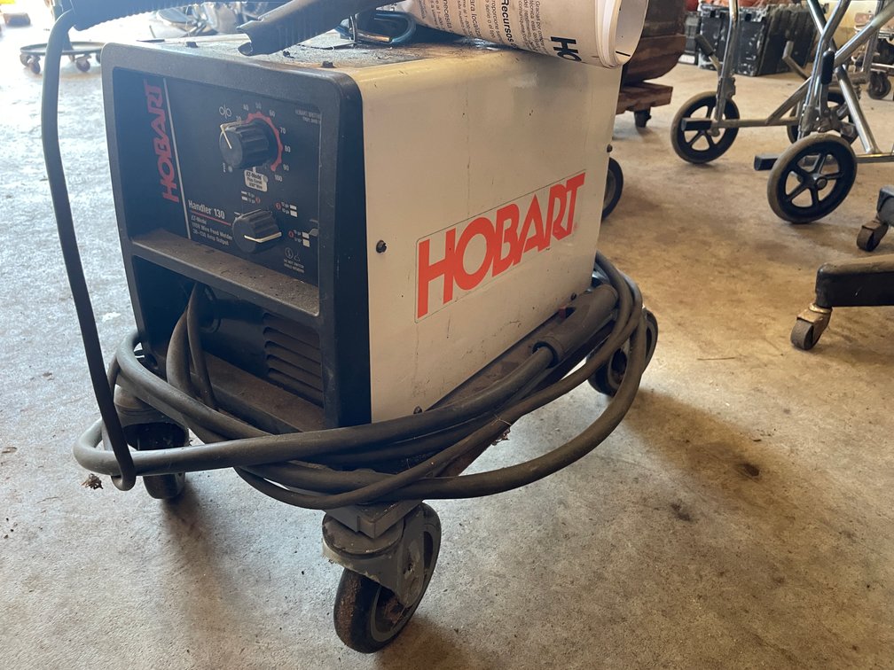 Hobart Handler 130 Wire Feed Welder on Cart