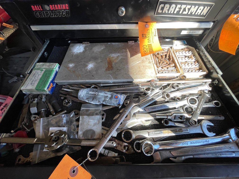 Assortment of Wrenches, Nut Drivers and Taps