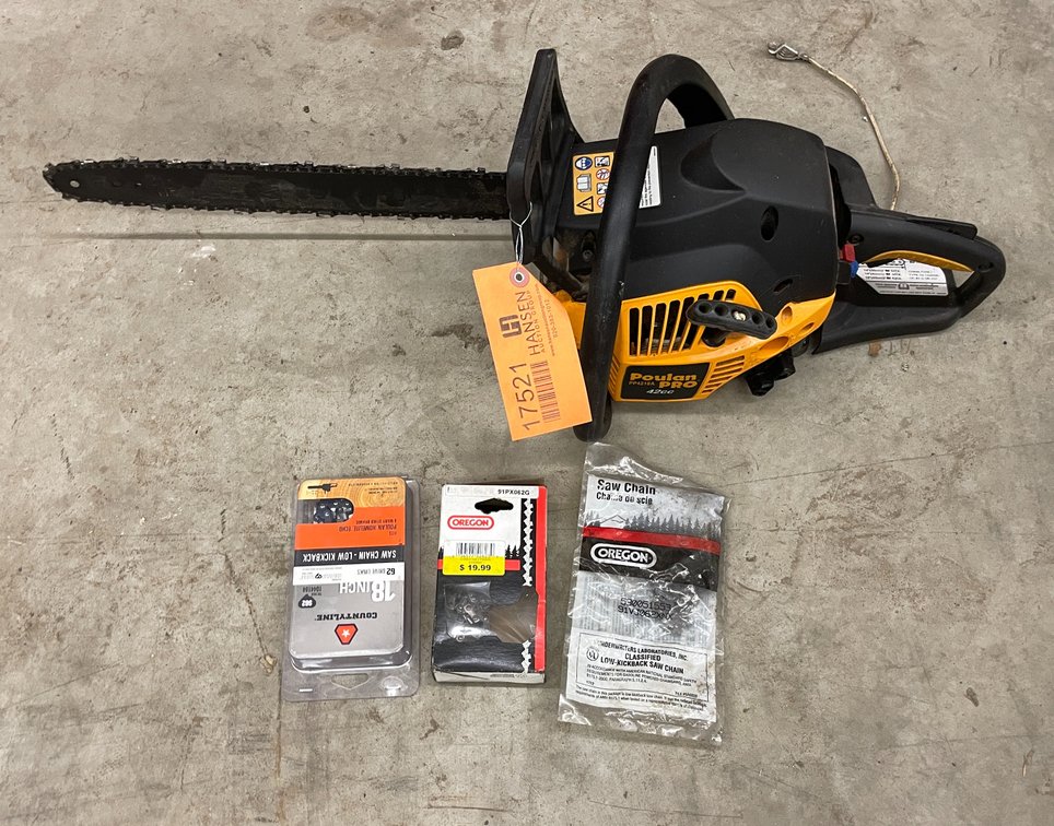 Poulan Pro Chainsaw