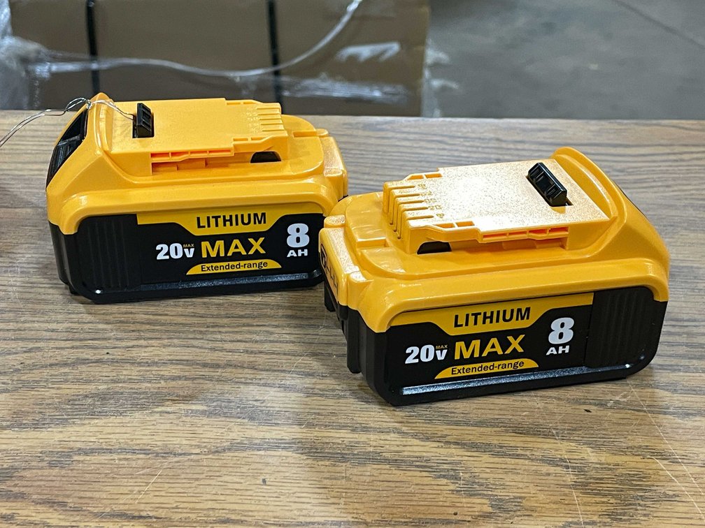 (2) 20 Volt Dewalt Compatible Batteries (PR13)