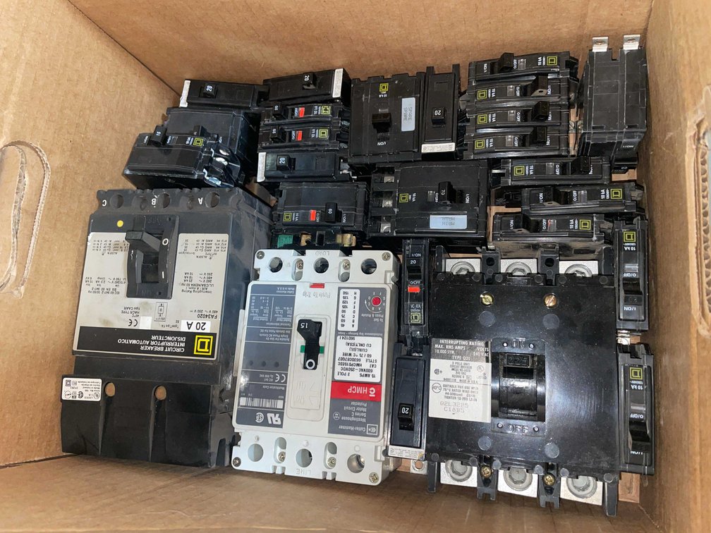 Square D Breakers (PR12)