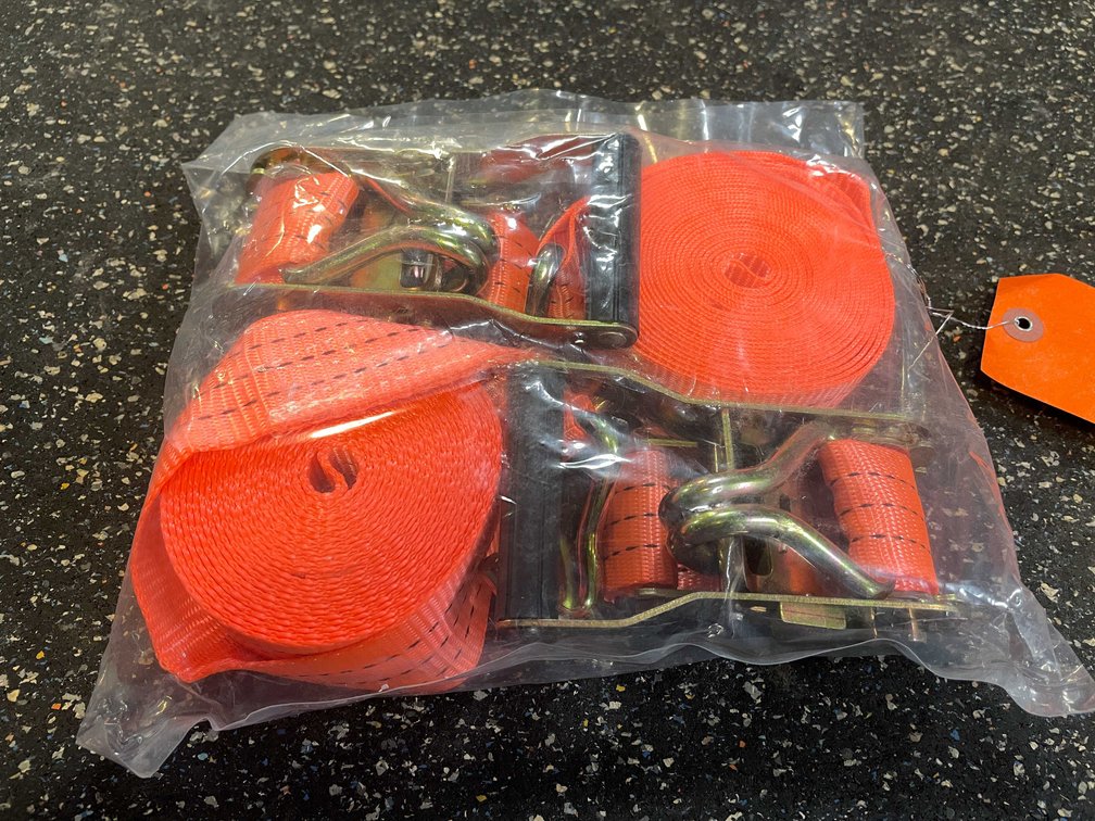 (2) Ratchet Straps, 1.5" W x 15' L (PR13)