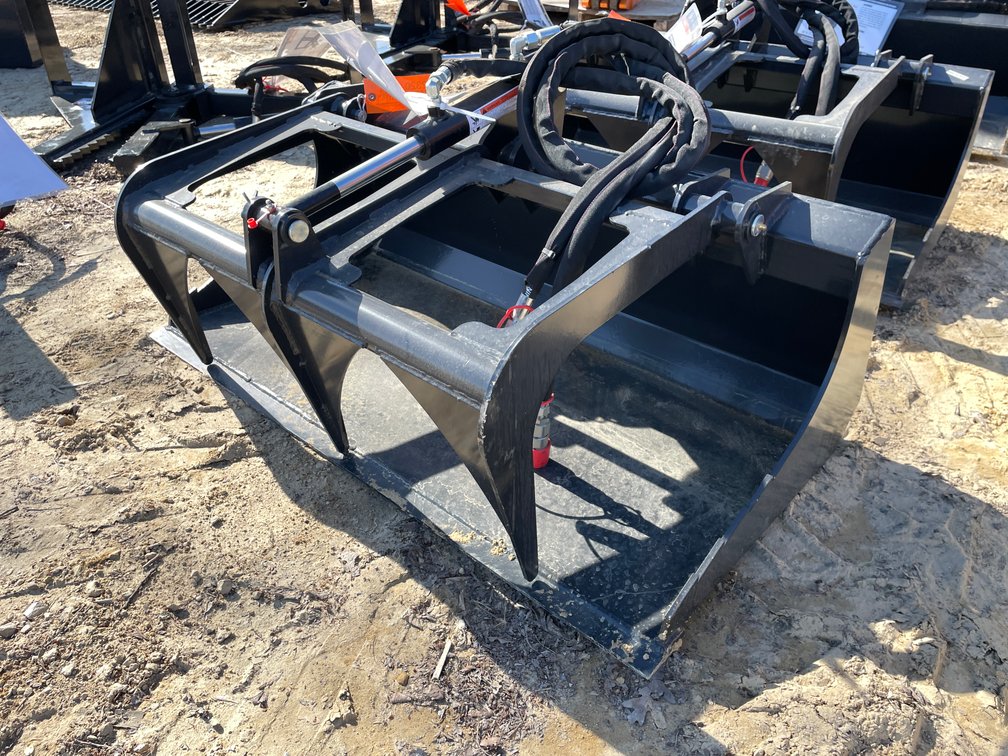 New Wolverine Mini Skid Steer Stump Grapple Attachment