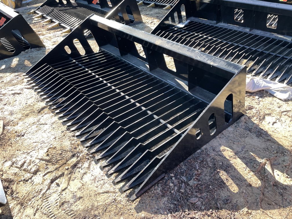 New Wolverine 72" Skid Steer Skelton High Side Bucket