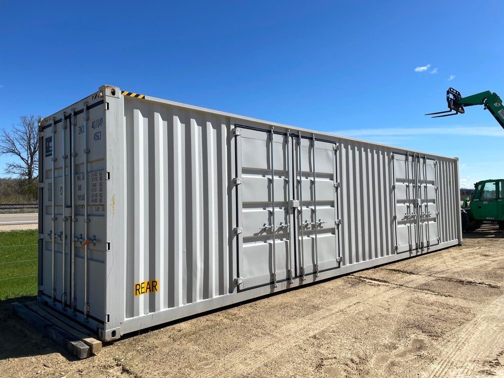 40' High Cube Multi-Door Shipping Container
