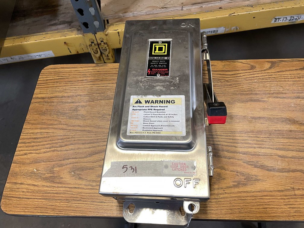 Square D Safety Switch (PR12