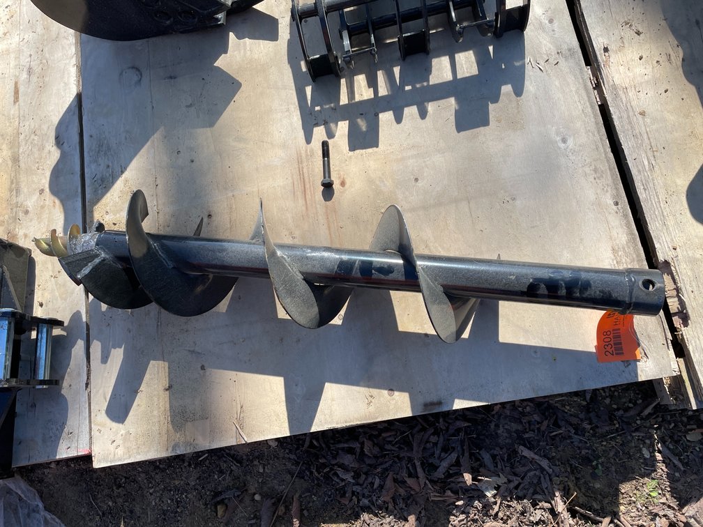 New Mini 8" Wide Auger Rod Attachment