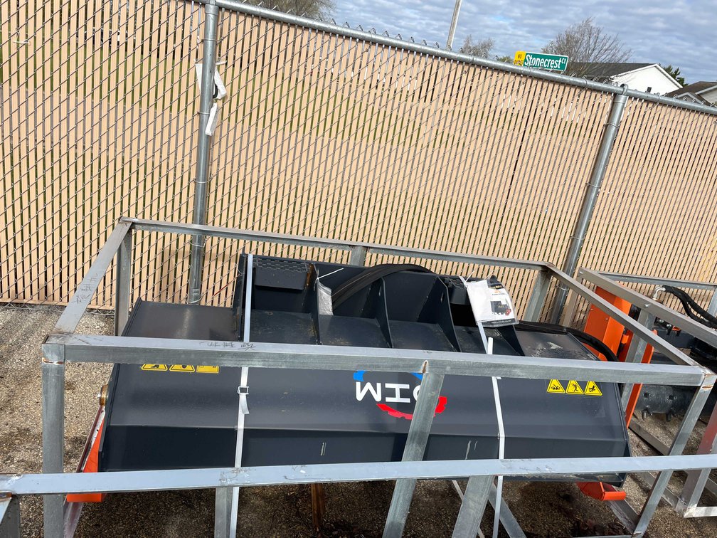 Unused WIG 72" Bi Directional Skid Steer Rototiller (O12)