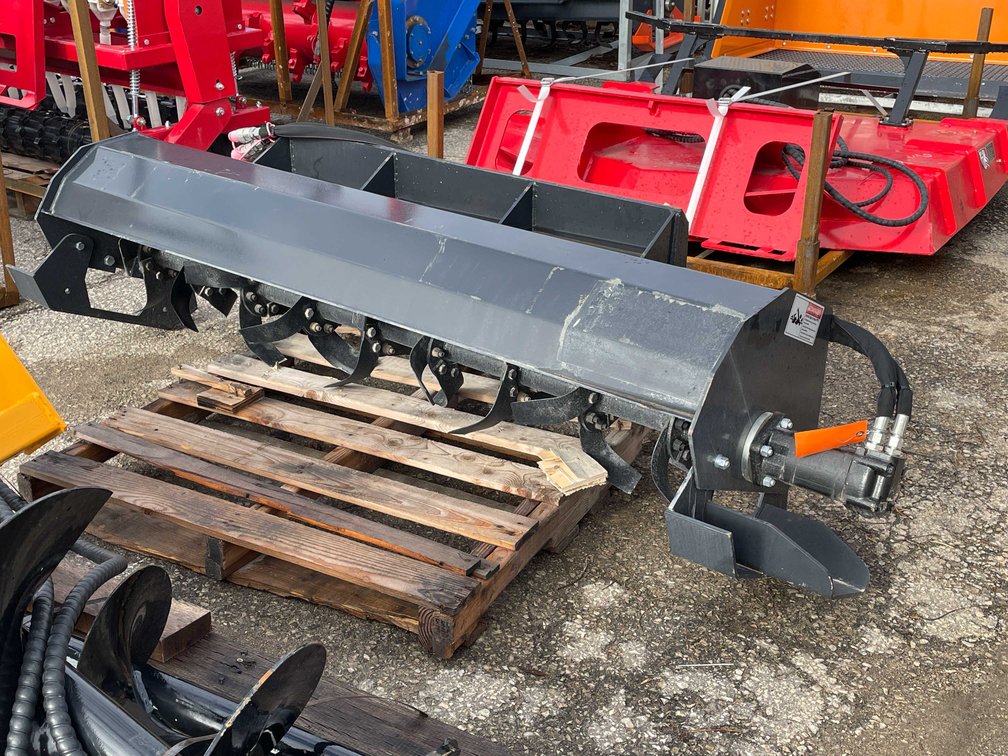 Unused Wolverine 72" Skid Steer Forestry Rototiller (O12)