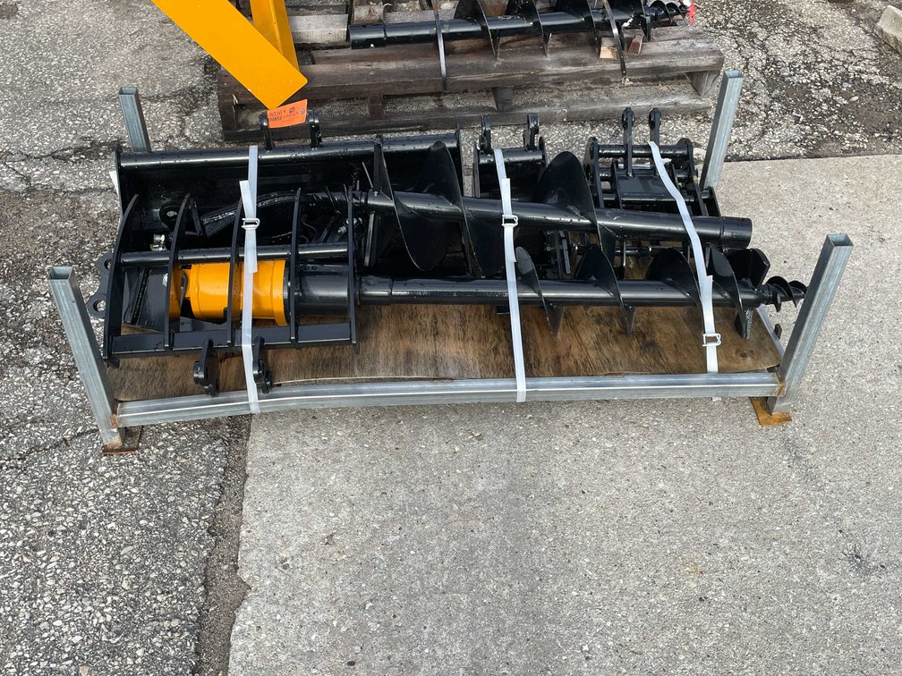 Unused Set of (8) Mini Excavator Attachments (O12)