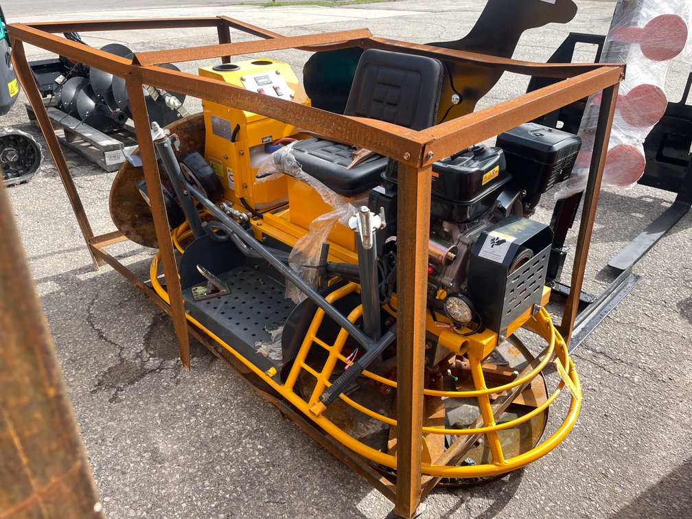 Unused Ride on Concrete Power Trowel (O12)