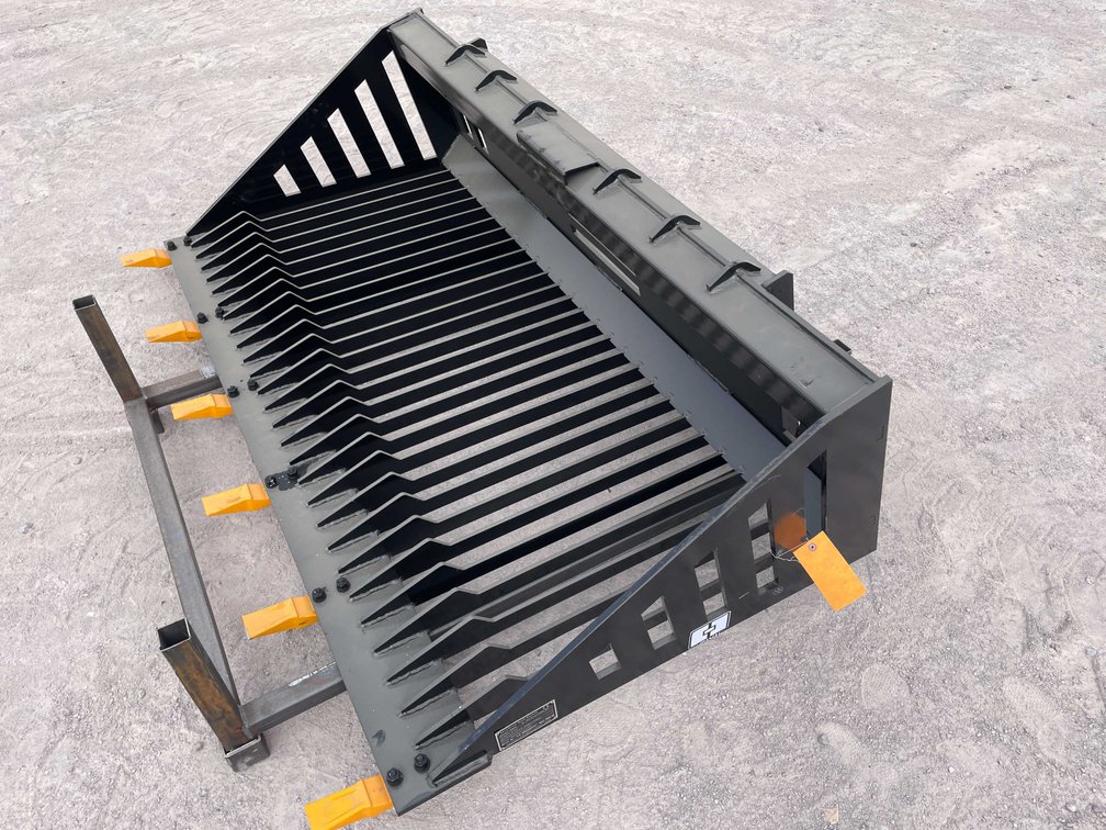 Unused 2026 Skid Steer Rock Bucket