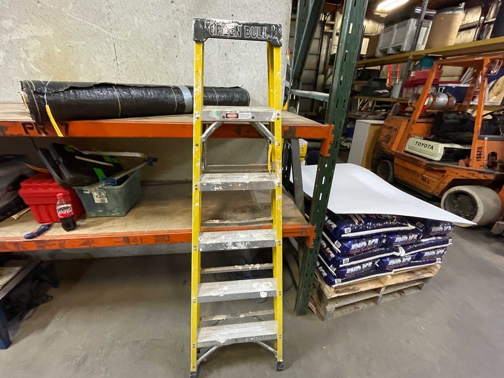 Green Bull/ Werner 6 ft. 1A Step Ladder (PR17)