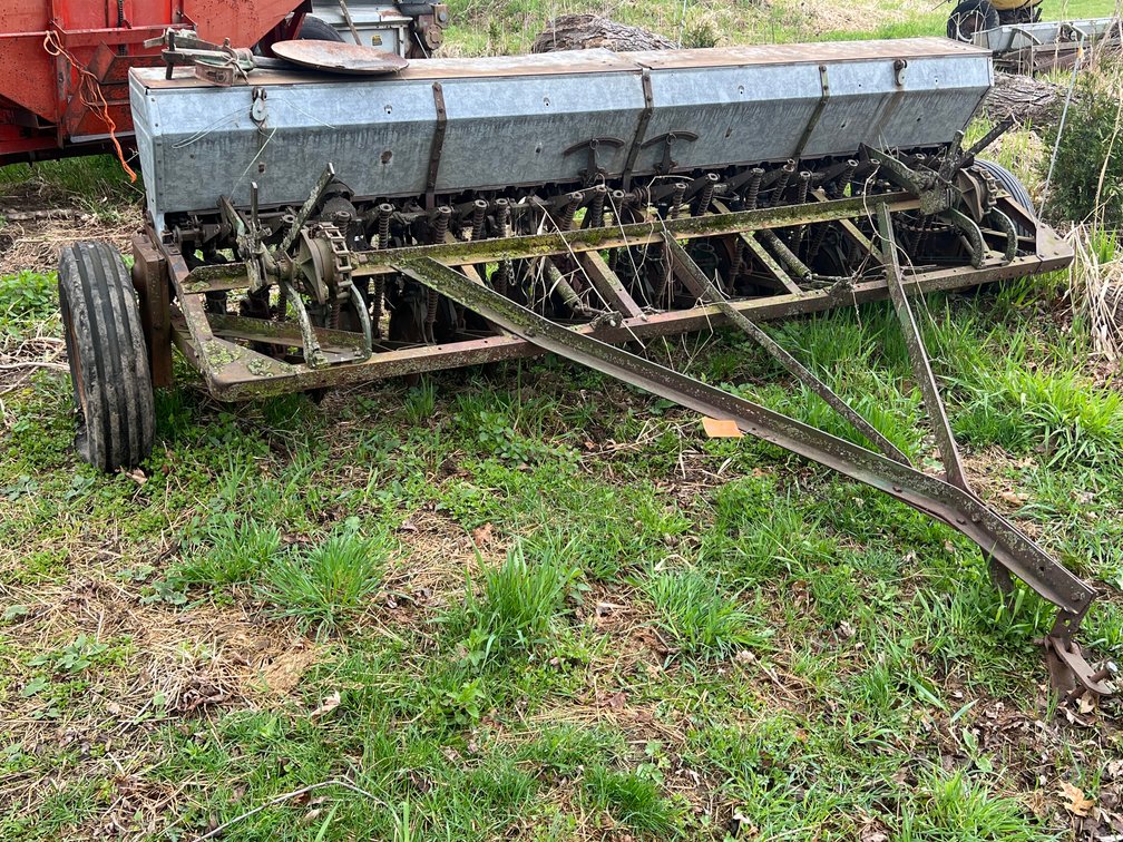 Minneapolis Moline 10' Grain Drill with Grass Seed Attachment