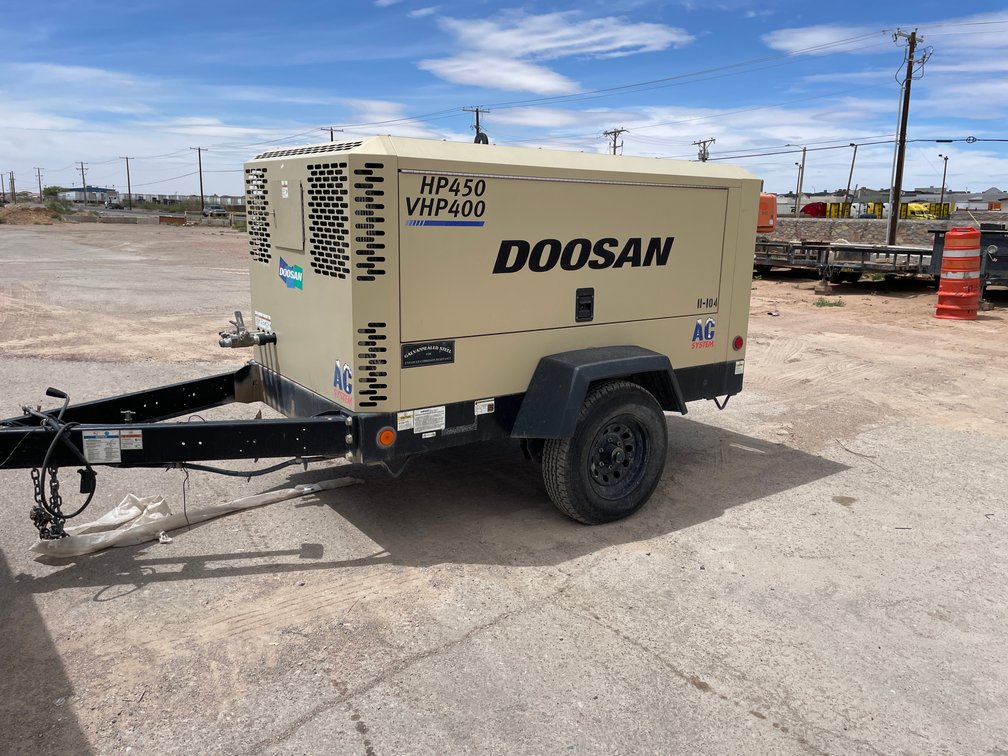 2021 Doosan 450 Air Compressor (No Title)