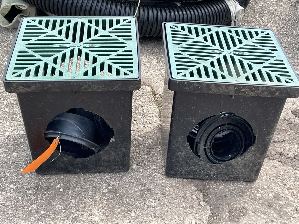 (2) Square Catch Basins