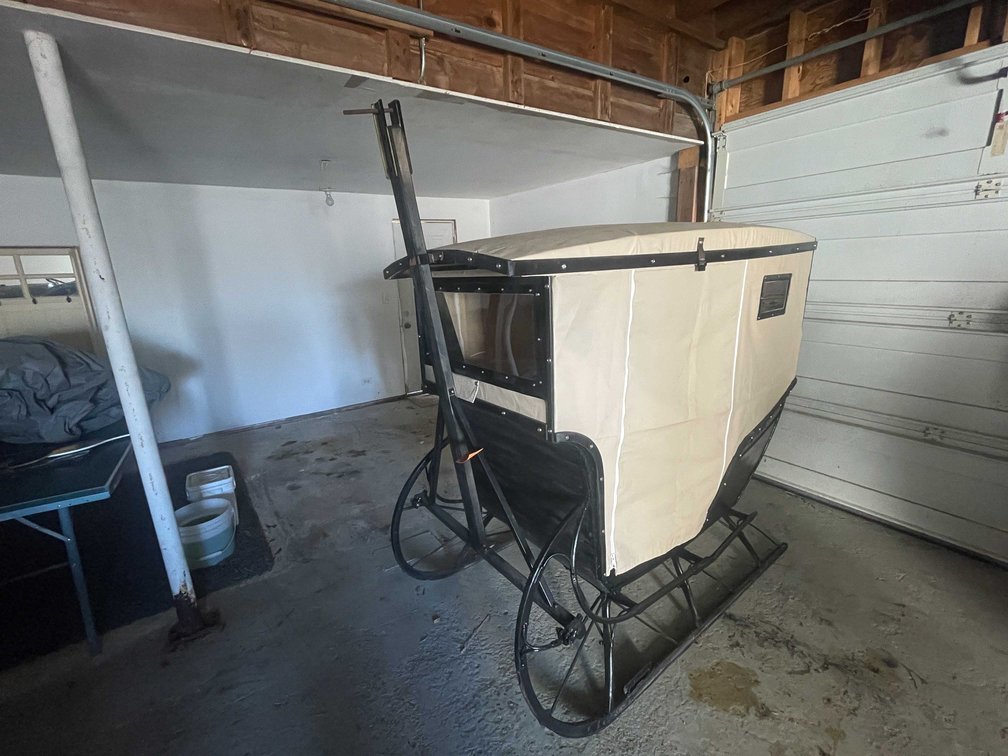 1887 Vintage Horse Drawn Sleigh