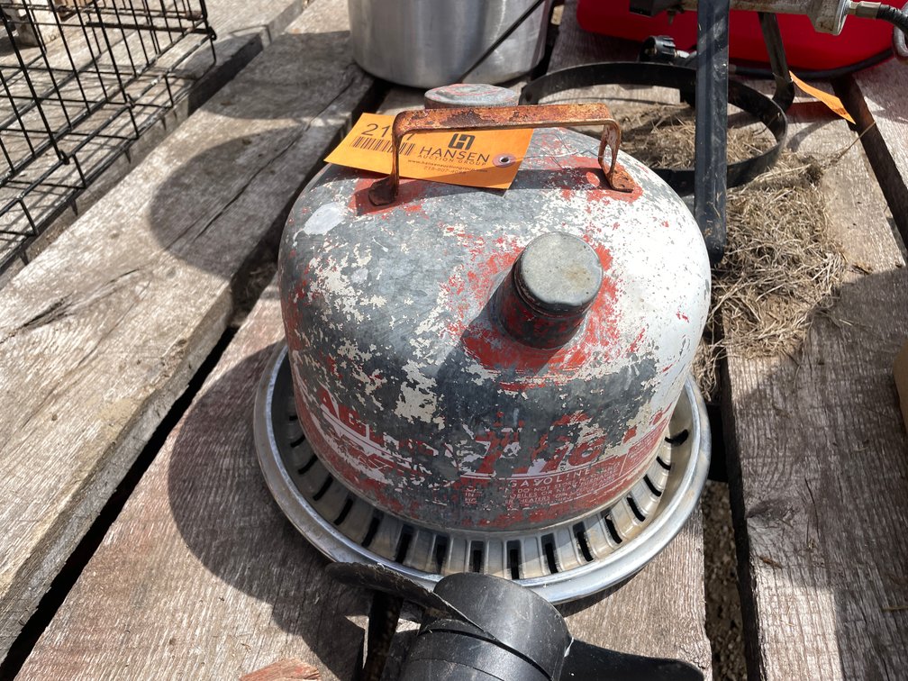 Eagle Metal Gas Can