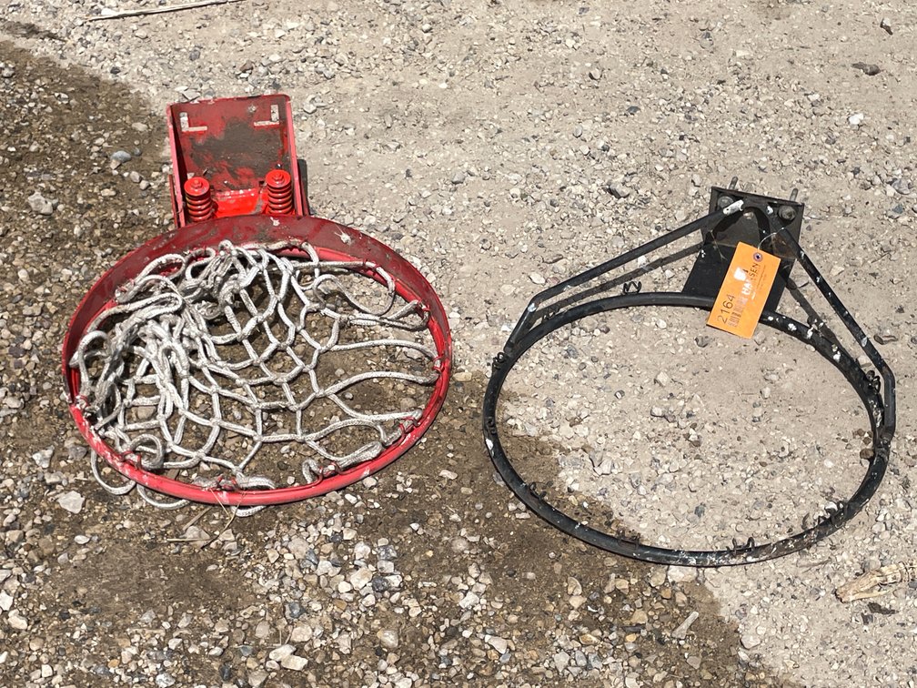 (2) Used Basketball Rims