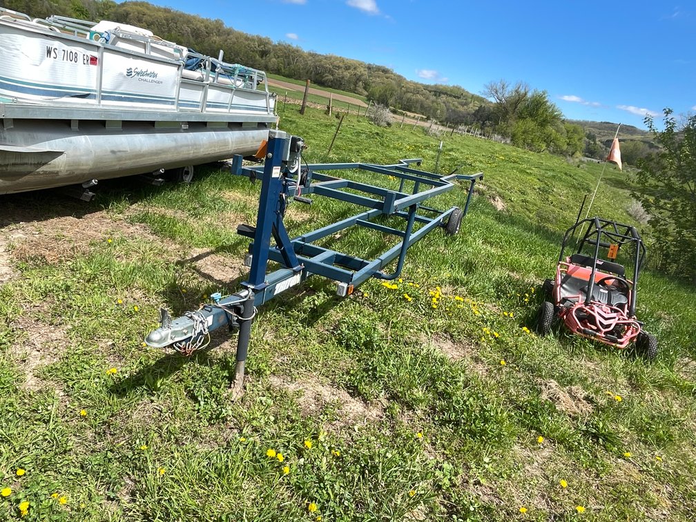 2012 Triton Pontoon Trailer (No Registration Card)