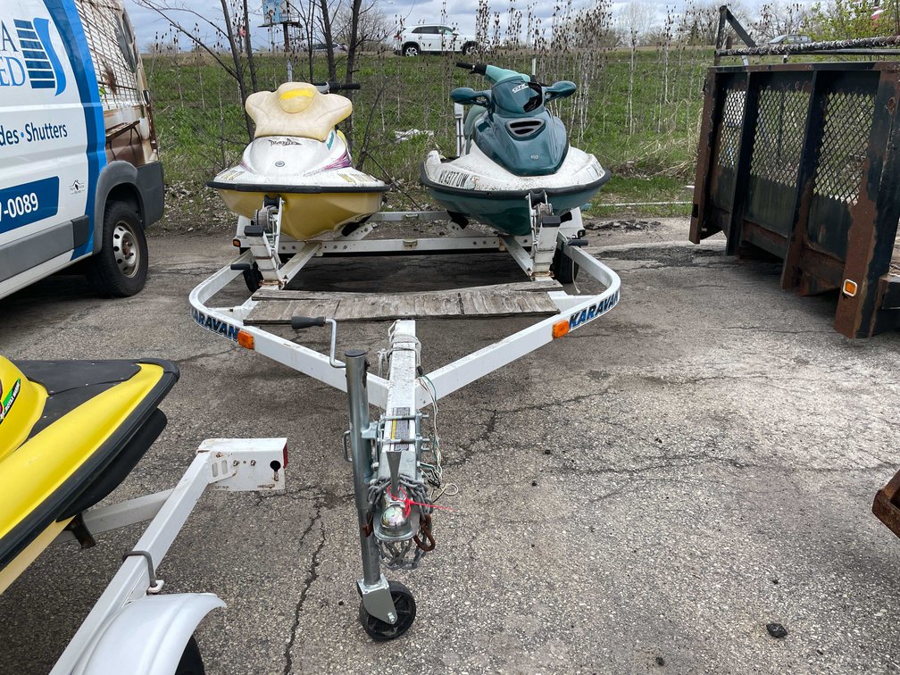 (2) Sea-Doos with Trailer (Both Have Registration Card) (OF)
