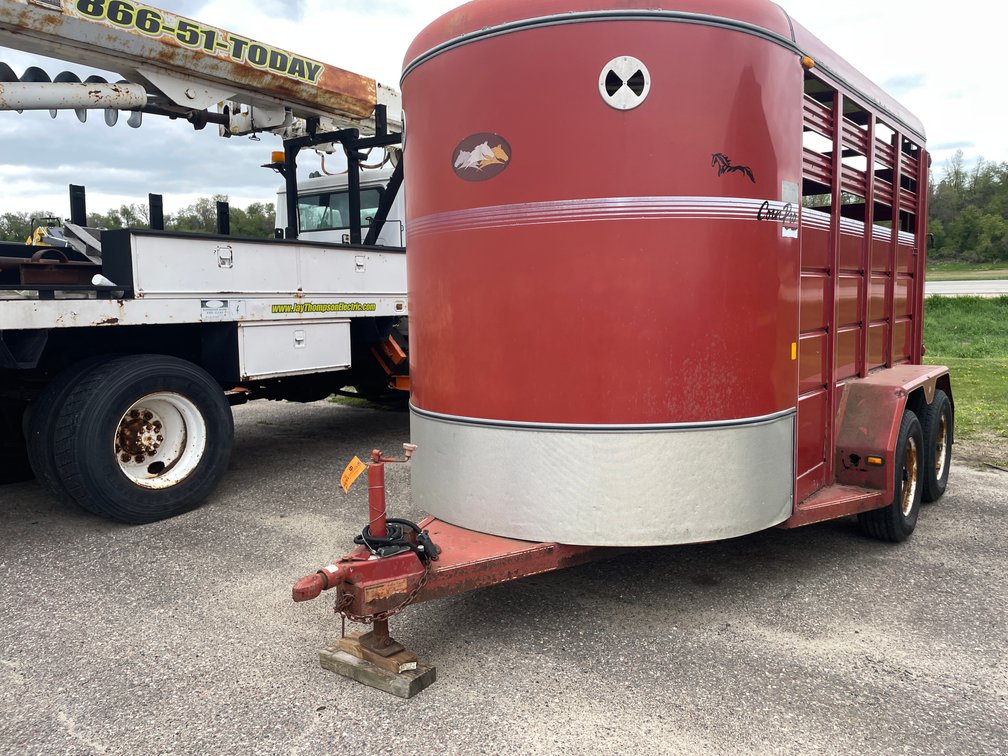 2002 CornPro Horse Trailer (Has WI Title)