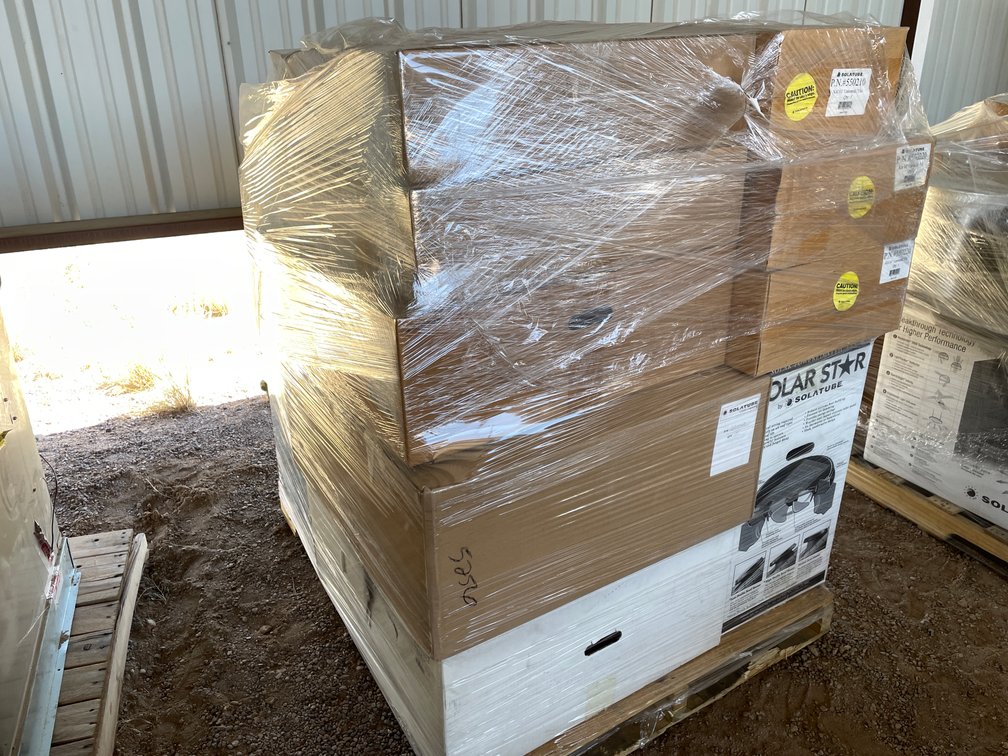 Pallet of Solatube Products
