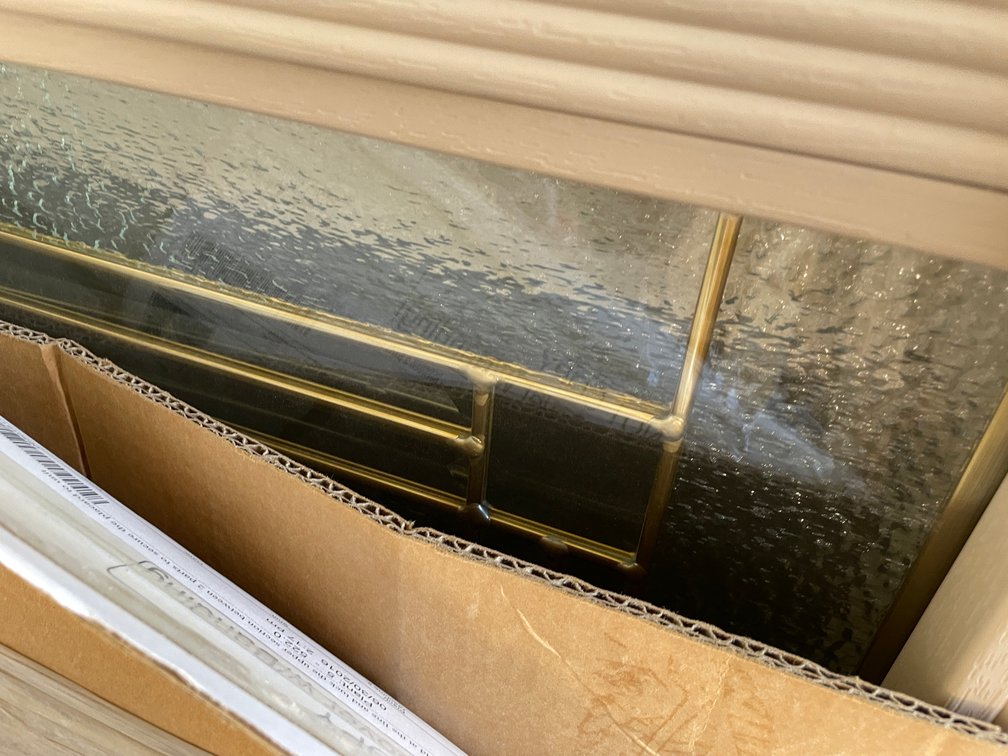 Leaded Glass Door Light Inserts