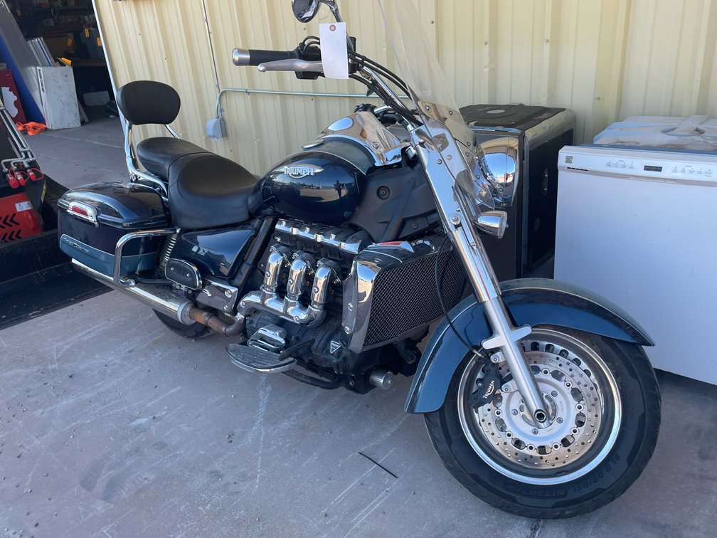 2009 Triumph Rocket III Motorcycle (has TX Title)