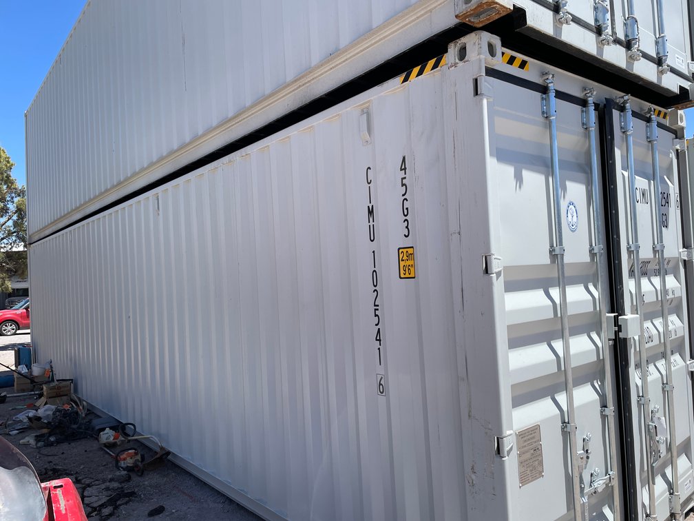 40' High Cube Multi Door Shipping Container