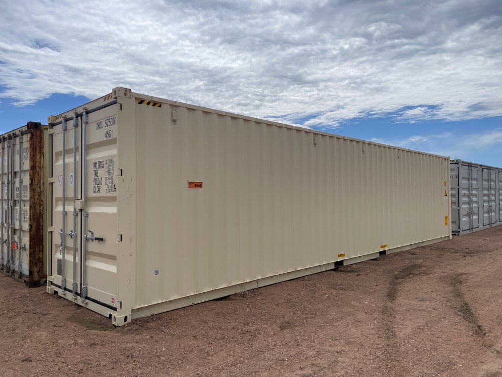 40' Single Use High Cube Shipping Container